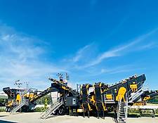 Fabo MCK-95 MOBILE CRUSHING & SCREENING PLANT | JAW+CONE