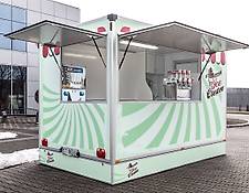 vending trailer IMBISS, Przyczepa Handlowa, Food Truck, Catering Trailers Ice Cr