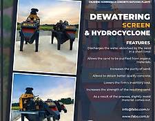 Fabo DSHC-1635 DEWATERING SCREEN Fabo DSHC-1635 DEWATERING SCREEN