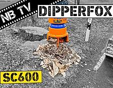 Dipperfox Baumstumpffräse SC600 - bis zu 60 Stümpfe pro Stunde