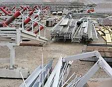 belt conveyor 190 m Landbänder / Country conveyor belts