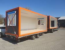 CONMEX Doppelcontainer Bürocontaoner Baustellecontainer Wohncontainer Magnetische Wand