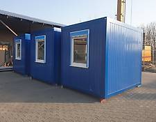 Conmex Container Bürocontainer Baustellecontainer 10 Fuss 3,00 x 2,45 x 2,60