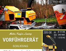 Schliesing 235 EX Schliesing Häcksler Anhänger bis 19 cm Leasing ab 614€