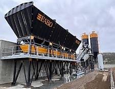 Fabo Compact-60 Skip System Concrete Batching Plant | Ready in Stock