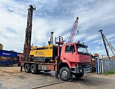 Sisu 12E480 6X6 WATER WELL DRILL ATLAS COPCO XRV410 (50 Sisu 12E480 6X6 WATER WELL DRILL ATLAS COPCO XRV410 (50