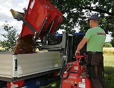 Minidumper/ Kettendumper mit Selbstbeladung und hoher Entladung Minidumper/ Kettendumper mit Selbstbeladung und hoher Entladung