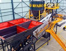 Fabo TURBOMIX-60 MOBILE CONCRETE BATCHING PLANT | READY IN STOCK
