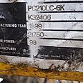 Komatsu tracked excavator PC210LC-6