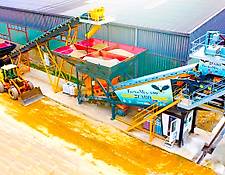 Fabo TURBOMIX-100 Mobile Concrete Batching Plant Fabo TURBOMIX-100 Mobile Concrete Batching Plant
