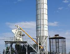 Constmach cement silo CS-100 100 Ton Capacity Cement Storage Silo