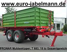 Pronar Kipper, Tandem Dreiseitenkipper, NEU, 8 - 18 to Pronar Kipper, Tandem Dreiseitenkipper, NEU, 8 - 18 to